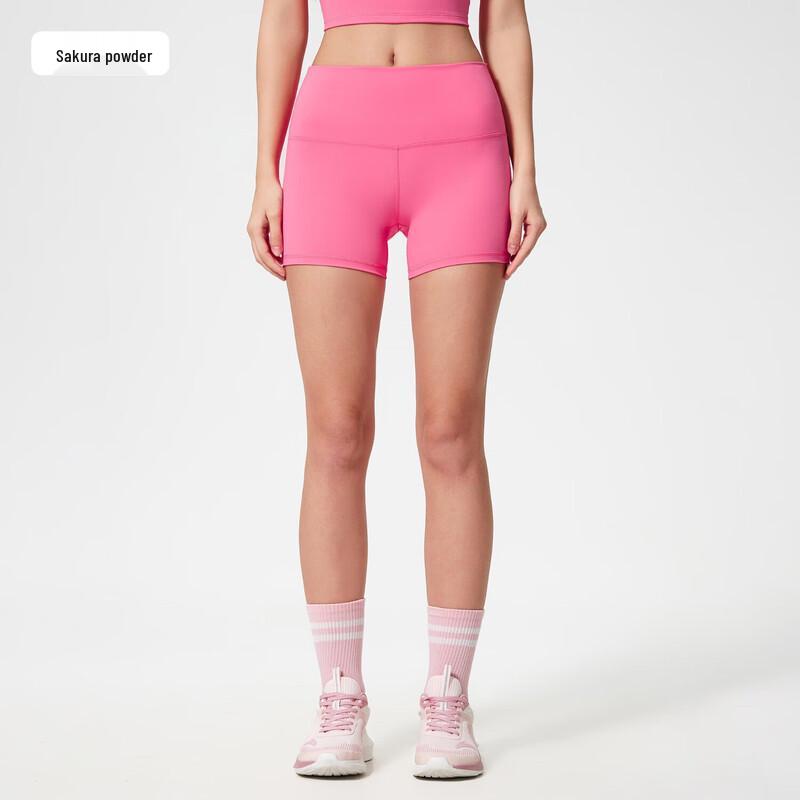 YIXI Women s High-Waist Yoga & Running Shorts