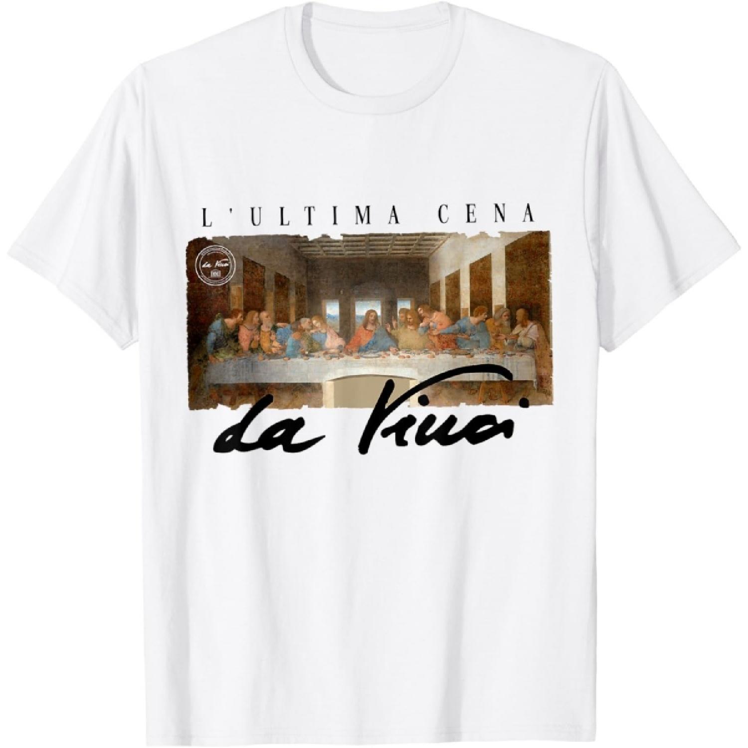 Da Vinci_ The Last Supper Classic T-Shirt XXXXXL белый