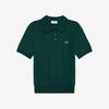 Lacoste Women's Soft Wool Short Sleeve Sweater Polo PF525E-55N132