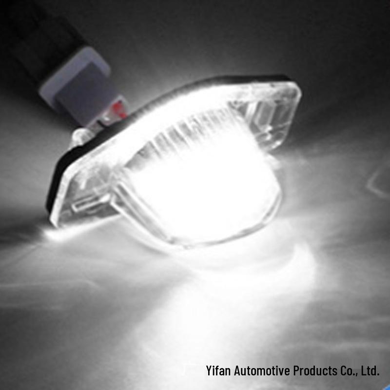 Honda License Plate Light for CR-V, FR-V, Jazz, Odyssey, Stream - Cross-Border Compatible