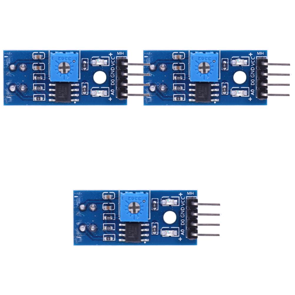 1-8PCS TCRT5000 Infrared Reflective IR Photoelectric Sensor Switch 3.3V-5V Barrier Line Track Sensor Module Diy Kit