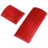 2Pcs Wood Graining Rubber Wall Brush Painting Tools Texture Pattern Scumble Tool Red