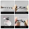 Bracciale con Charm Italiani Personalizzabile Set Iniziale di Link per Braccialetti Personalizzabili per la Creazione di Gioielli