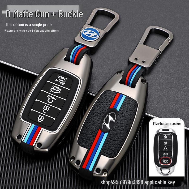 Elantra Key Case for Hyundai: Metal Shell for Mistra/Festa/ix35 Models 2022