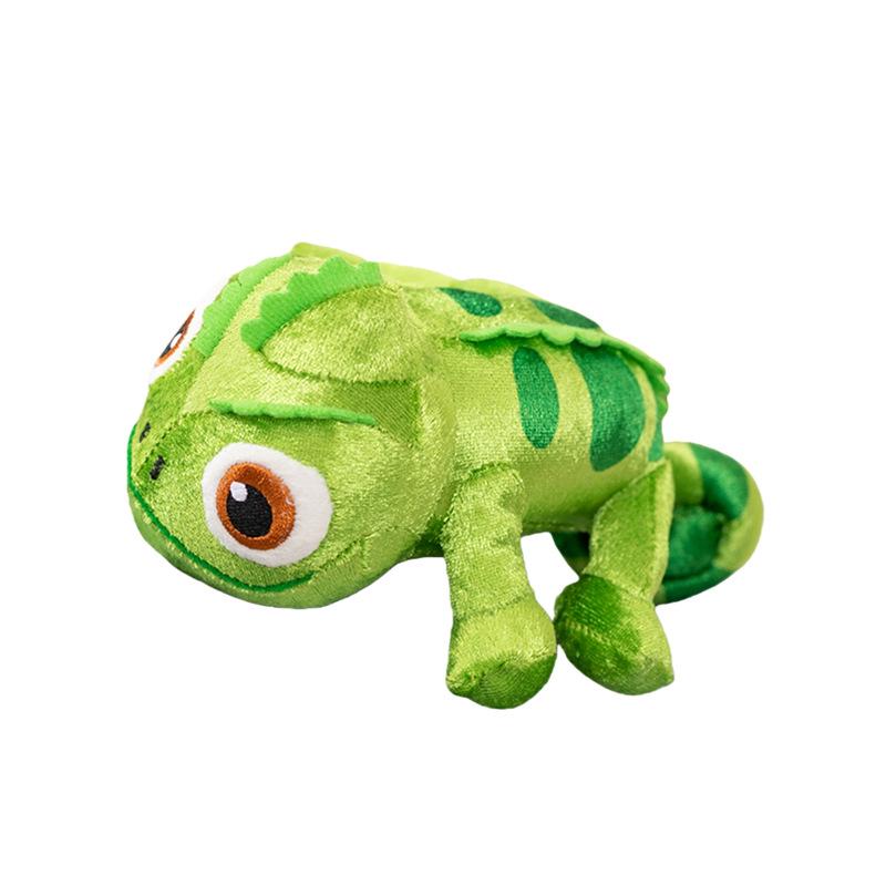 Trendy One-Shoulder Lizard Plush Toy Matching Party Outfit