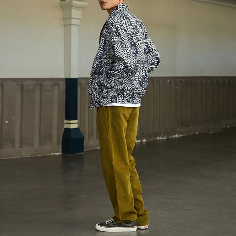 Vans SS22 Checkerboard Tiger Print Jacket Unisex Outerwear Black VN0A5H9T7TO