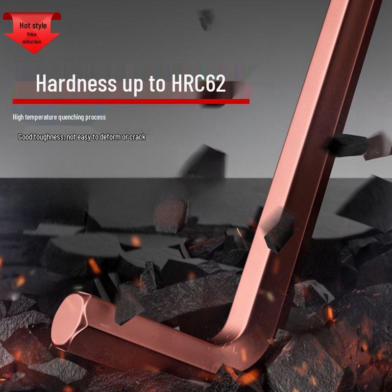 Universell extra lång insexnyckelsats - Multifunktionell och bärbar