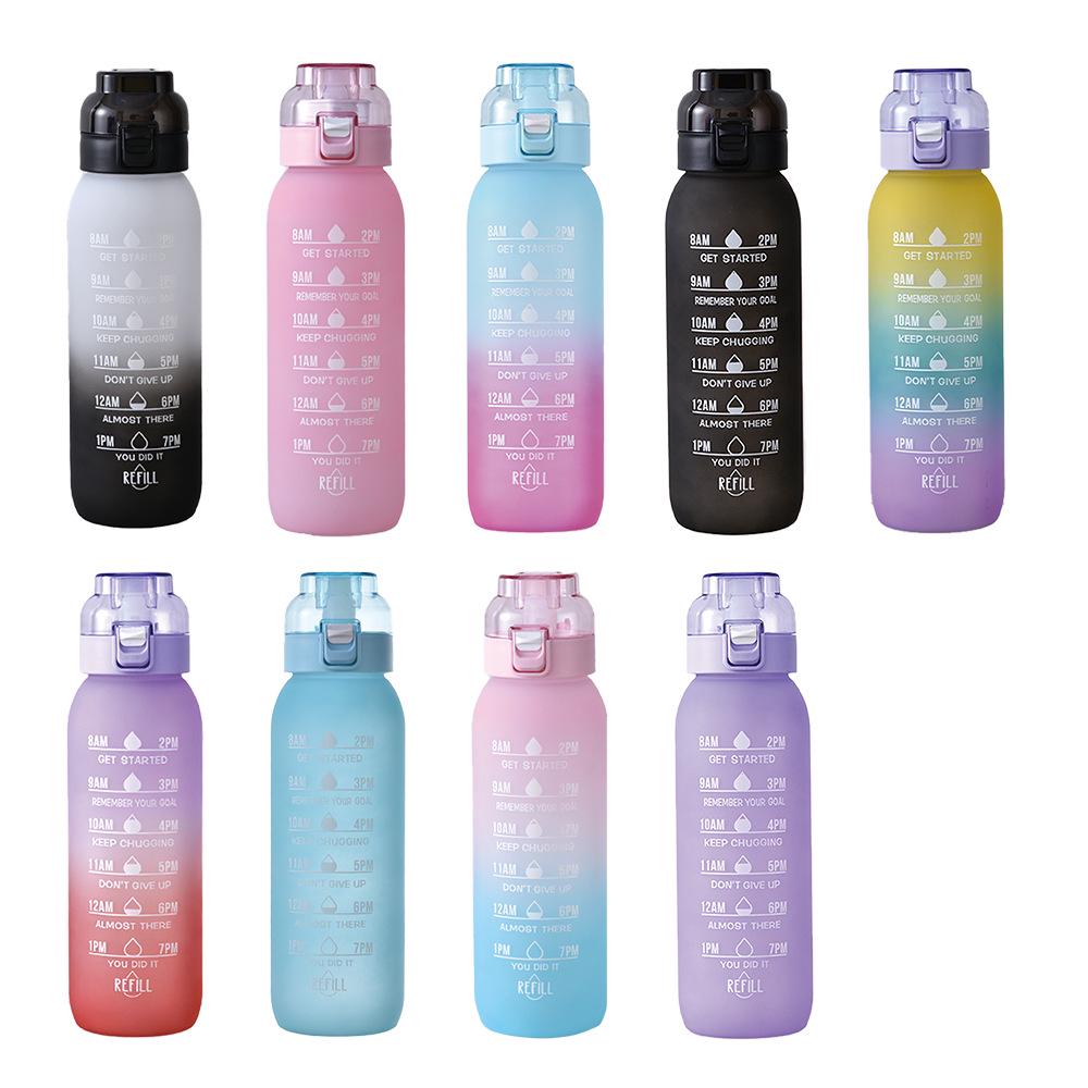 Gobelet à eau Tritan Parfumé aux Fruits avec Paille pour le Sport et le Fitness des Enfants – Créatif, Léger et Luxueux.