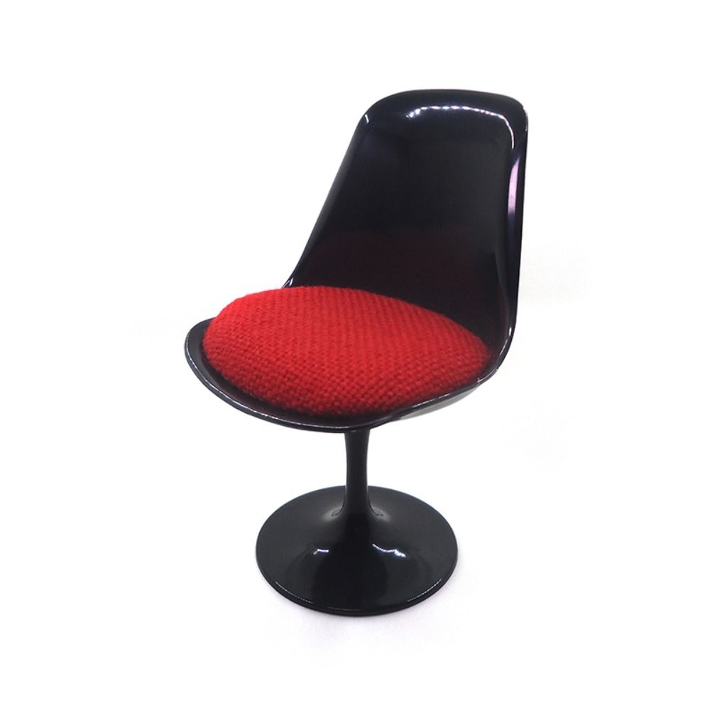 Doll Accessories Miniature Rotating Leisure Chair 1/6 Scale Dollhouse Furniture  Doll House