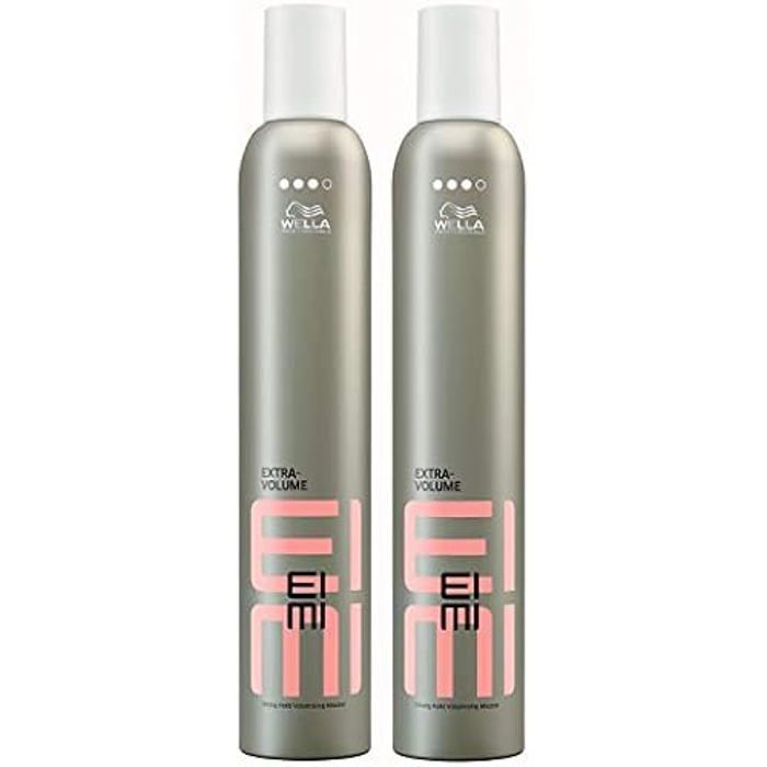 Mousse volumisante - WELLA - EIMI - Lot de 2 - 500 ml - Volume exceptionnel
