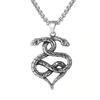 Titanium Steel Jewelry Great Demon Domain Double Snake Pendant Entanglement Double Snake Titanium Steel Pendant