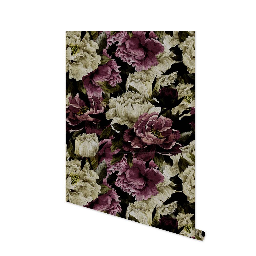 

Watercolor Flower Removable Peel And Stick Wall Cover Floral Pink/White/Green Self Adhesive Wall Cover Vinyl Film For Wall Decor 3mx45cm