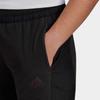 Adidas Logo Print Casual Jogger Pants Women bottoms Black GD3812