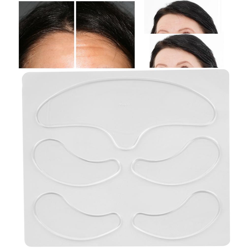 Transparent Forehead AntiWrinkle Patch Household Silicone Eye Wrinkle Smoothing Pad Set