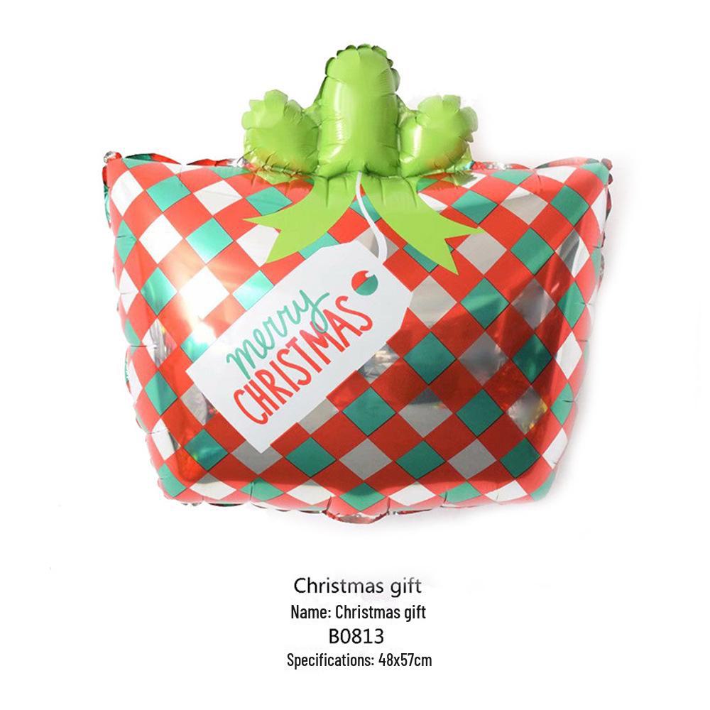 Christmas Cartoon Balloons: Santa, Snowman, Elk, Christmas Tree Decorations