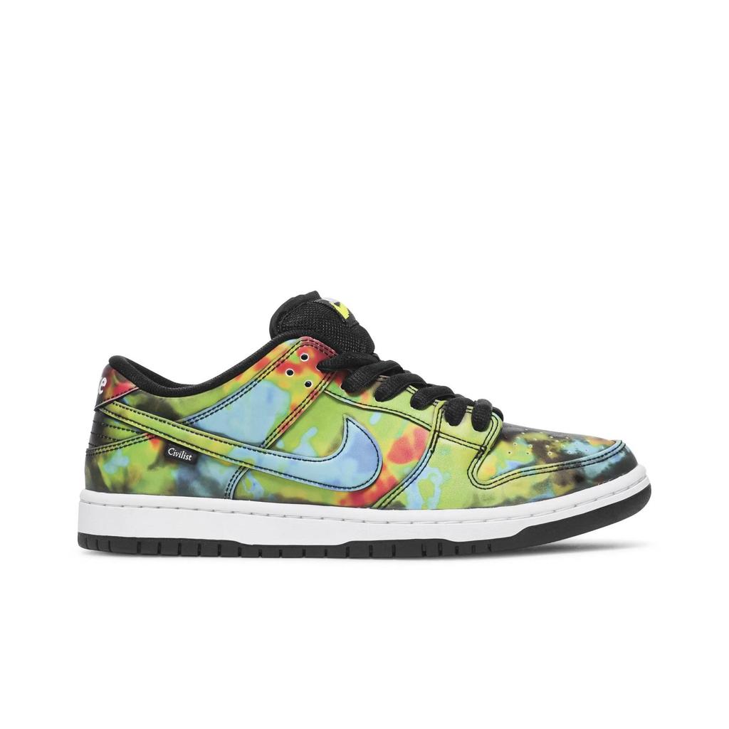Nike Dunk Low Pro SB QS 'Thermography' (Unisex) Black / Black / Black Skate Shoes CZ5123 001