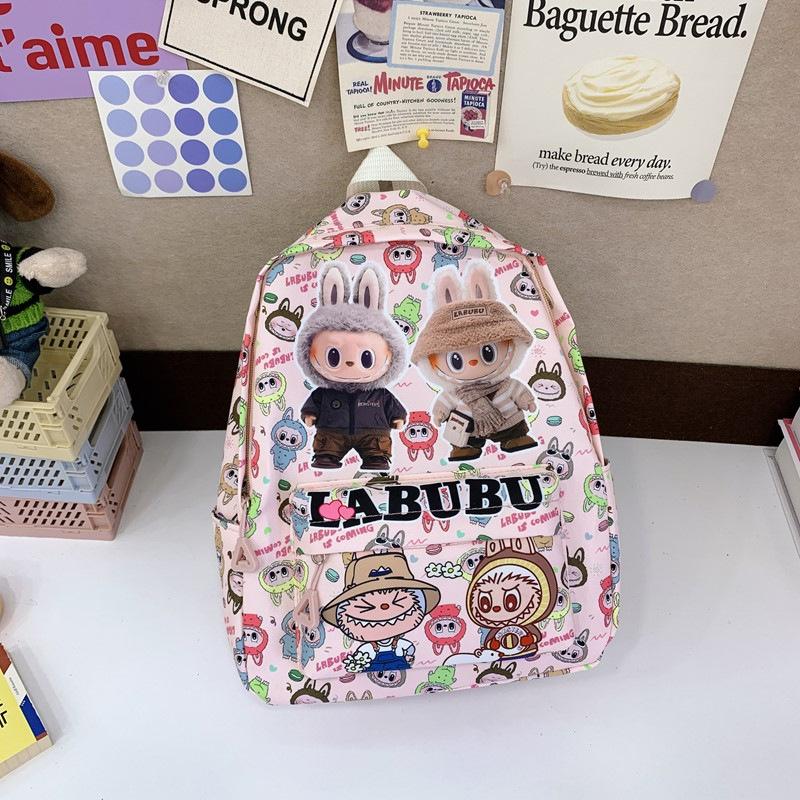 School Bag Backpack Children's Bag LABUBU Elementary School Backpack Girl Boy School Backpack 6 Colors