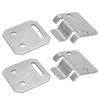 2 Sets Seat Hinge Set 1011652 1012412 Male Female Replacement for Club Car DS 1979‑Up Gas Electric Club Car