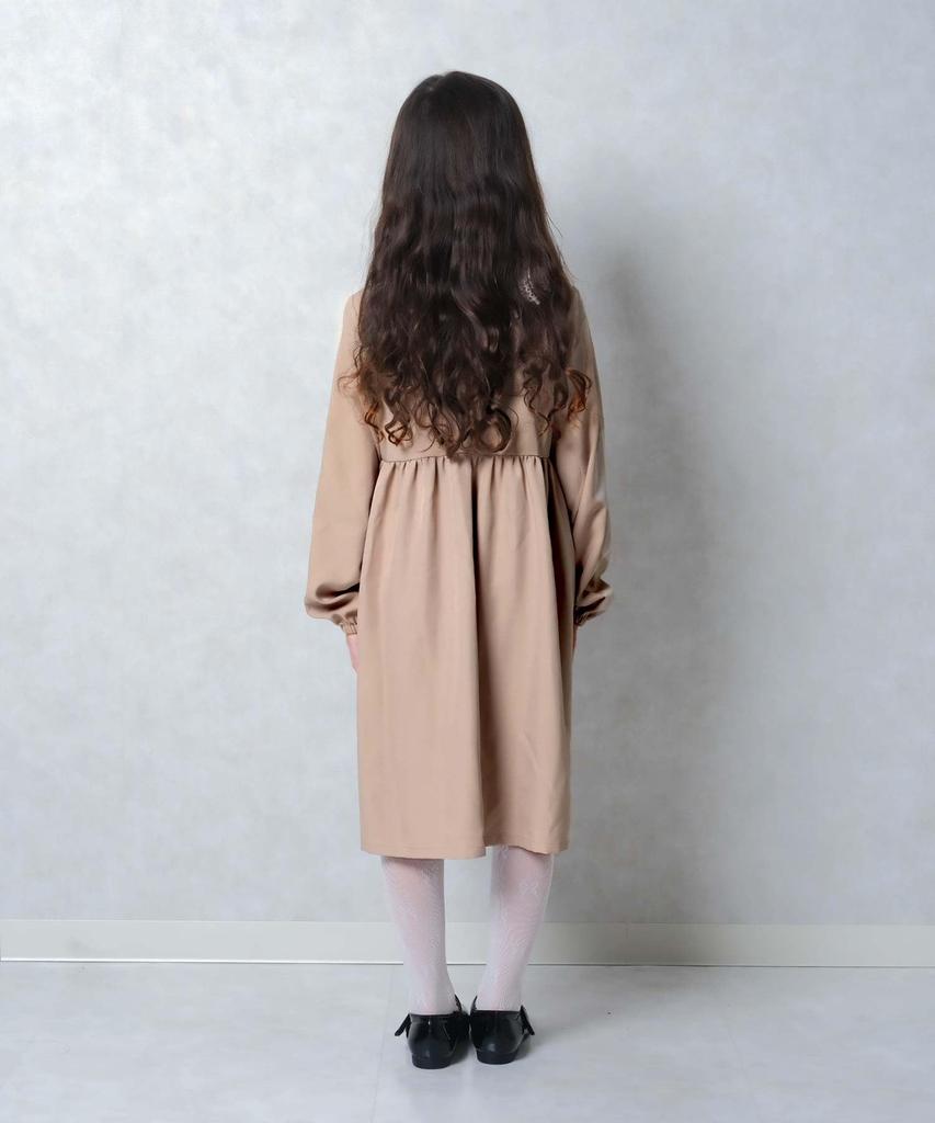 Improbes Modern Formell Tillfällesklänning för Flickor, Beige/A