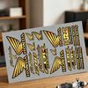 Gold Decal Set High Quality Printed And Cut Stickers Motorcycle Sticker