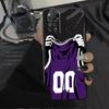 Jersey Numbers Phone Cover Case for Xiaomi Redmi Note 14 10 12 11 Pro A1 A2 A3 12C 13C 13 Pro Plus 9 8 7 A4 A5 11S 14C 12S K40