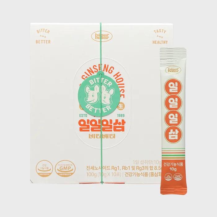 Domestic 6-year-old root to fruit ginsenoside 8.5mg_Il-il-il-sam red ginseng stick (10g x 10 packs)