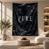 Decorative Tapestry,The Cure Printed Wall Art, Lightweight Wall Hanging For Bedroom Background