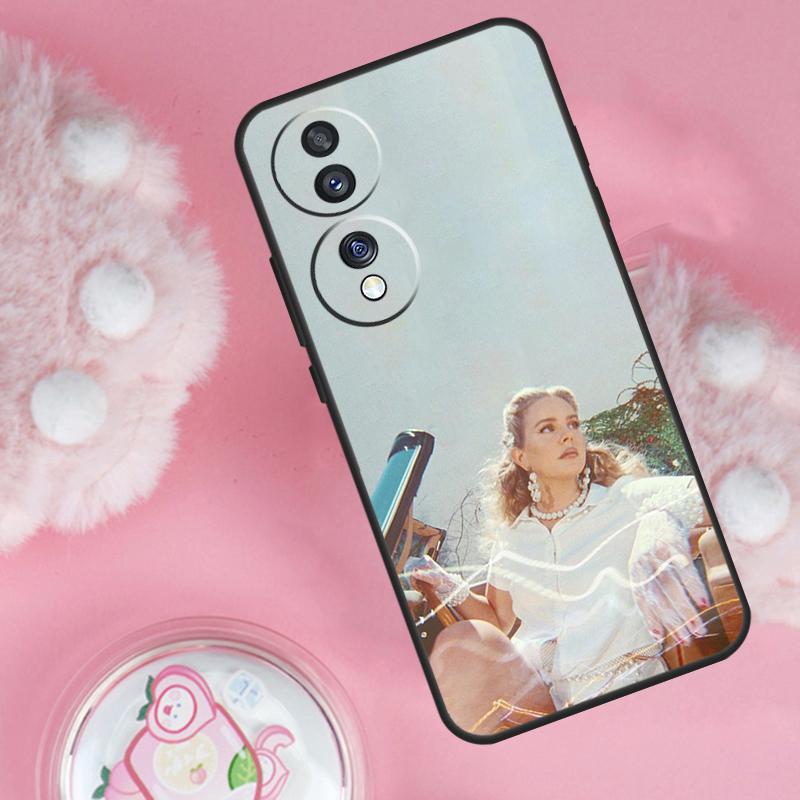 Singer Lana Del Rey Case For Honor Magic 7 Lite 5 6 Pro Honor 200 50 70 90 Lite X9b X9a X8b X8a X8 X9 X9c Cover