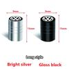 For Volkswagen b44Pcs Meta Alloy Car Tire Valve Stem Air Caps Cover For VW Volkswagen Golf Polo Passat Tiguan Touran Jetta GTI Car Accessories