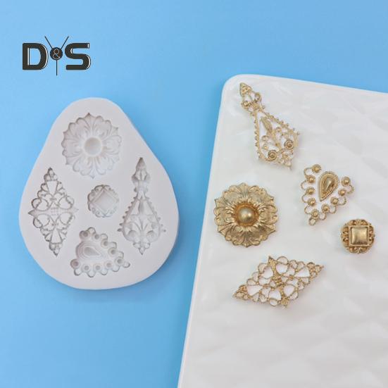 Cake Mold Non Stick Food Grade Multi Grid Convenient Cookie Chocolate Silicone Mold Bakeware Supplies