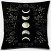 Moon and Star Pattern Pillowcase Office Living Room Home Pillowcase Car Ornaments