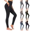 Damen Stretch Yoga Leggings Fitness Laufen Gym Sport Taschen Hose