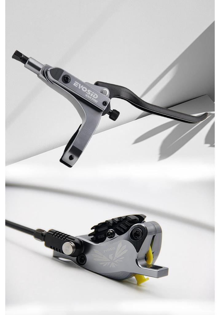 Freno a Disco Idraulico a Quattro Pistoni in Alluminio CNC EVOSID per Mountain Bike (DH/XC)