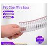 Gennemsigtig PVC Stålwire Slange