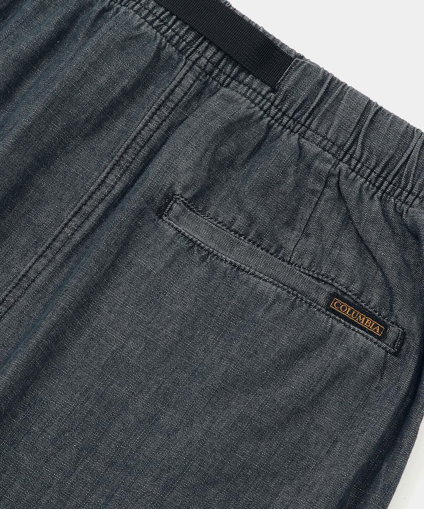 Columbia University Columbia Trajan Label Belted Denim Long Skirts Black Denim