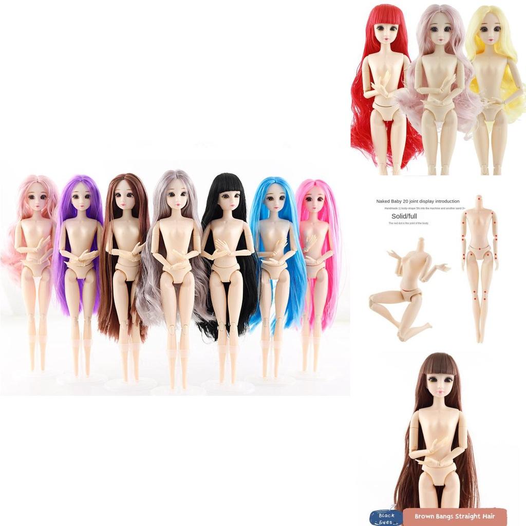 Bjd Fashion Doll 20 Joints Diy Makeup Princess Girl Toy Gift For Girls 3d Eyes