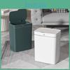 Lidopening Smart Contactless Trash Can Automatic Packaging For Tool Bathroom
