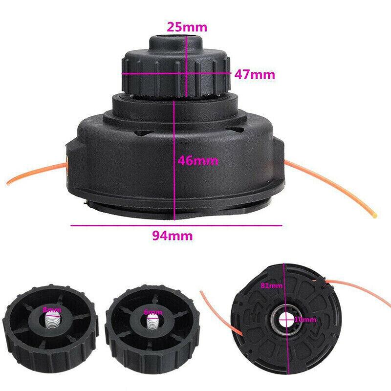 

1 Pcs Automatic Grass Trimmer Head for Gasoline Garden Machinery Brush Cutter Universal Fit String Trimmer Replacement Bump Head United States