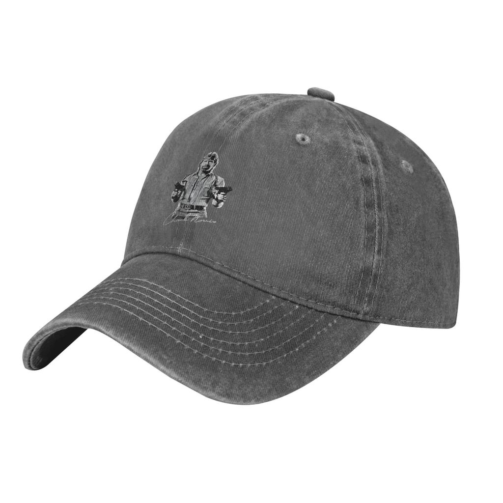 Vintage Remember Chuck Norris Baseball Cap For Men Women Distressed Cotton Snapback Hat Outdoor Workouts Unstructured Soft Hat