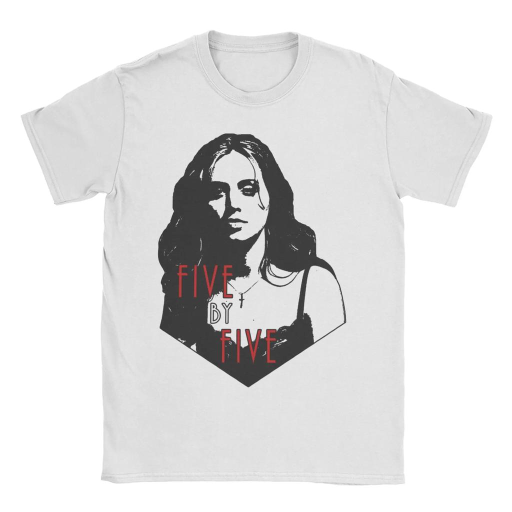 T-shirt Unisexe Femme Buffy Vampire Mashup Métal Slayer Groupe T-shirt Pur Coton Manches Courtes T-shirts Col Rond Vêtements Grande Taille