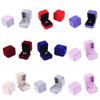 Earring Storage Ring Holder Velvet Earring Display Case Box Storage Organizer Ring Box Jewelry Box