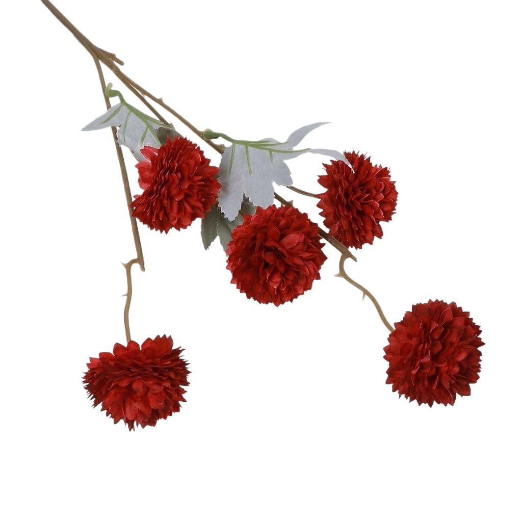 1PC Single Stem Artificial Flower Realistic  Faux Flower For Home Wedding Decor Fade Resistant Fake Flower For Indoor Outdoor Decor
