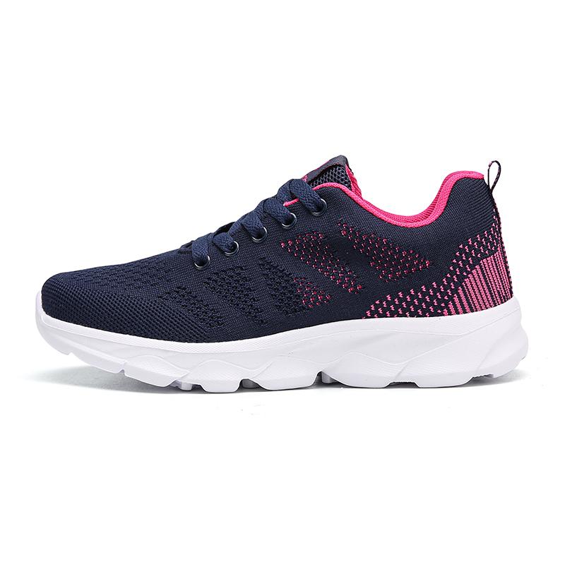 Women'S Fashion Sports Sneaker Lace Up Running Shoe Casual Cushioning Walking Tennis Sneaker Wedge Sneaker Women'S Sports Shoes