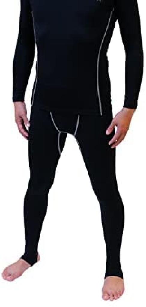 Tabarua Winter Long High Long Top and Bottom Innerwear, Sleeve, Neck, Tights, Set, F20X1/F20X2 (Size L)