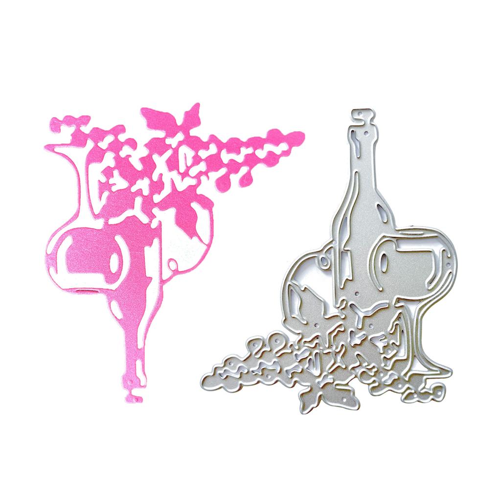 Weinflasche Stanzformen Weinflasche Stanzteile für Grußkarten Hochzeitseinladungen Herstellung DIY Scrapbooking Fotoalbum