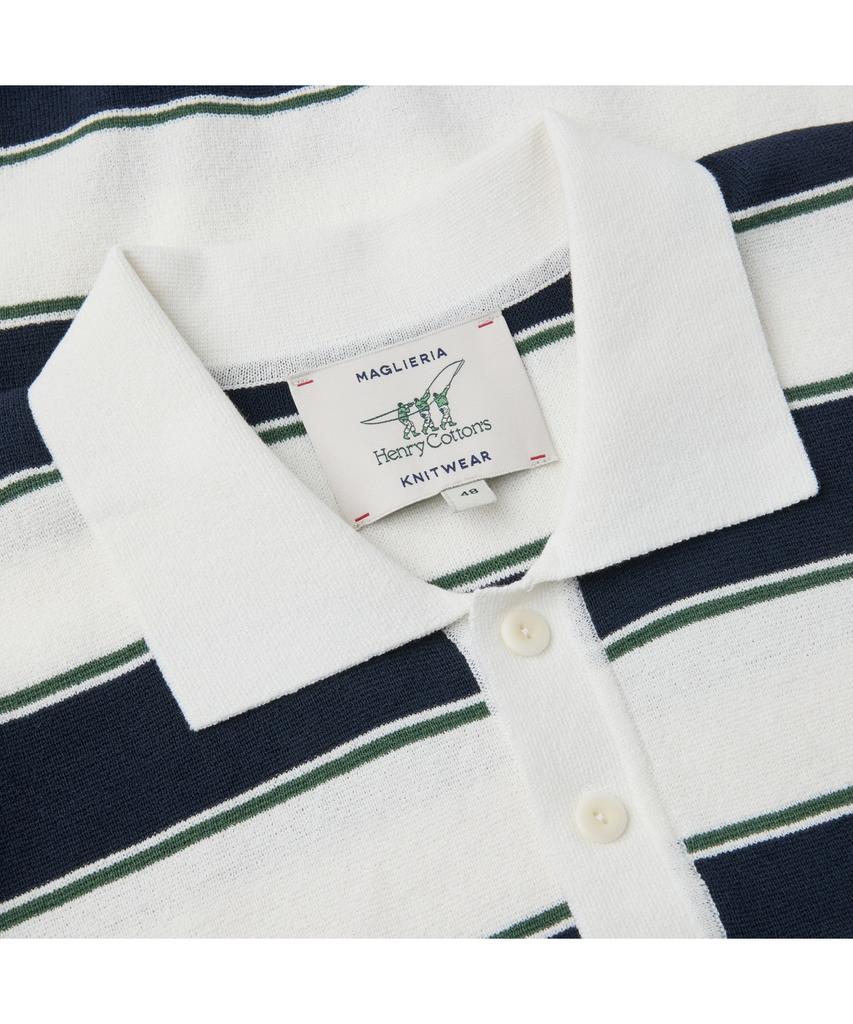 Henlikoteun Block Stripe Ripley Knit Ahwam26451Bux