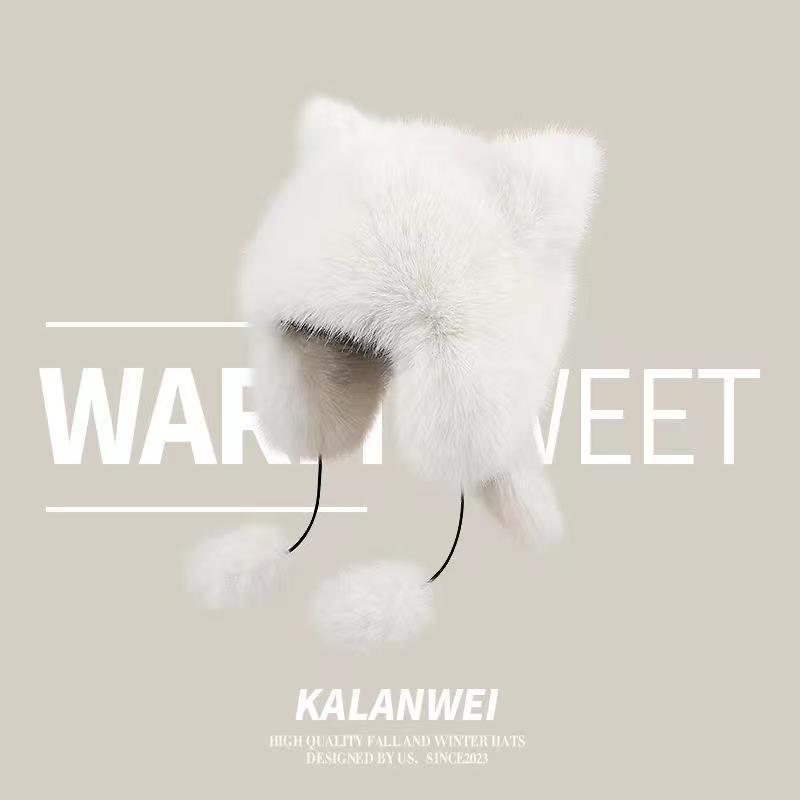 

Милая вязаная шапка с вышивкой щенка корги One Size белый