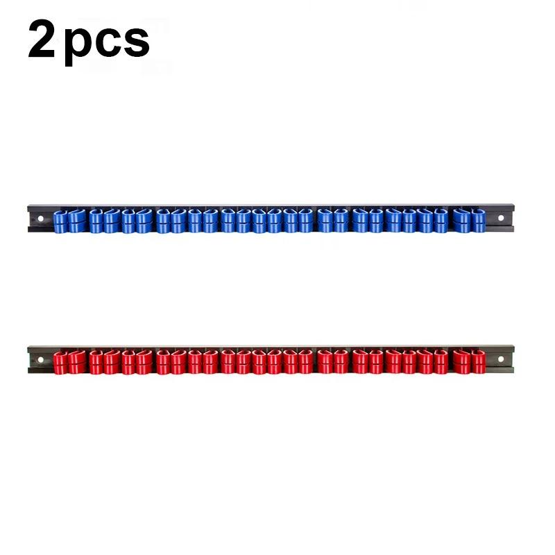 ABS Wall Mount Plastic Wrench Screwdriver Organizer Rail Rack Storage Holder Garage Workshops Hardware Tool Display Hanger