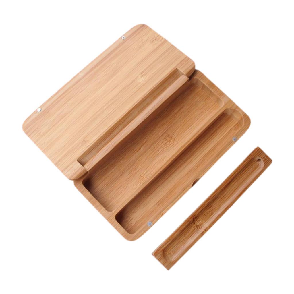 Incense Burner Bamboo Material Scented Stick Holder Collectible Artwork for Tea Room Office Bedroom Decor