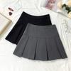 Women's 2025 High Waist Petite A-line Pleated Short Skirt - Academy Style